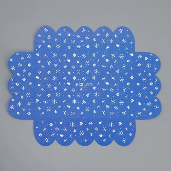 Коробка подарочная с PVC крышкой &laquo;С Новым годом!&raquo;, снеговик, 20&times;30&times;8 см