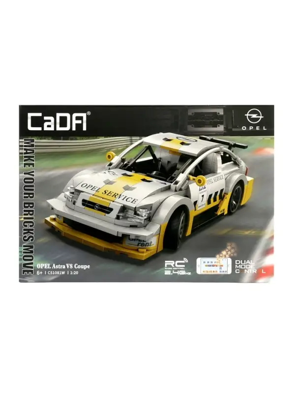 Конструктор радиоуправляемый Конструктор радиоуправляемый "Спорткар", 330 деталей, 2 варианта управления