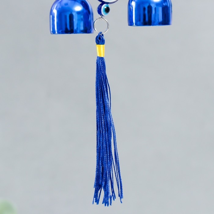 Музыка ветра металл Музыка ветра металл "Ажурный круг" от сглаза 2 колокольчика 24 см