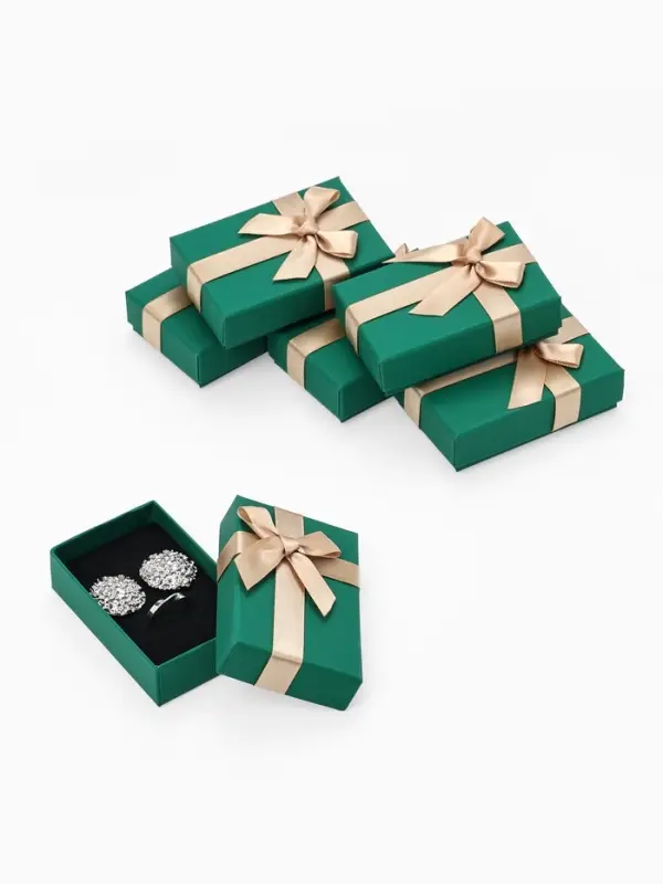 Набор коробочек подарочных 6 шт. под набор &laquo;Грин&raquo; 5&times;8&times;2.5, цвет зелёный (10319899)