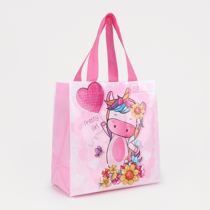 Сумка детская без застежки, цвет розовый Сумка детская без застежки, цвет розовый