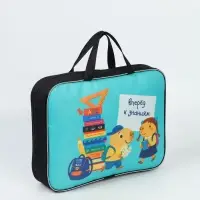 Папка для труда, А4, текстильная, 35&times;27&times;7 см &laquo;Лисичка&raquo;