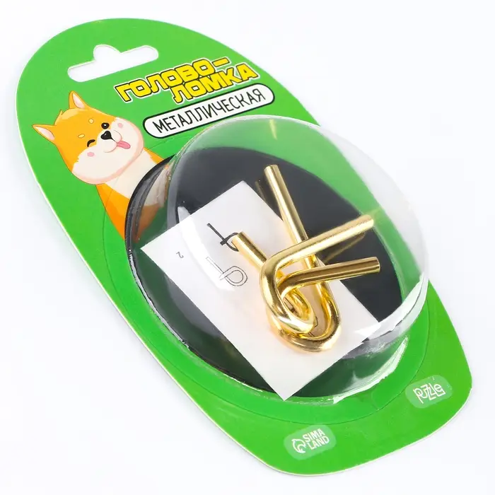 Головоломка металлическая «Прокачаем способности на максимум? Вместе с Додж», на блистере