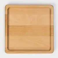 Тарелка Adelica &laquo;Классика&raquo;, 19&times;1.8 см, пропитана минеральным маслом, дерево, берёза