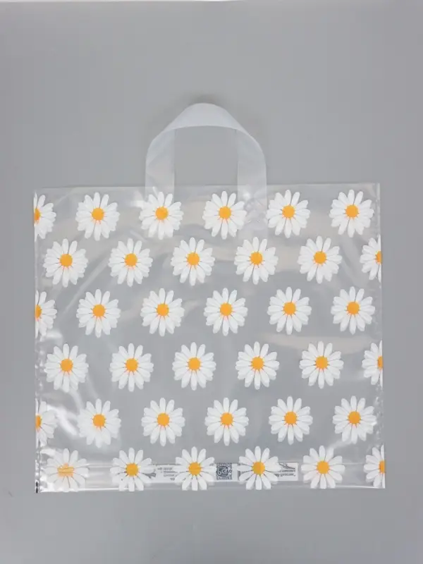 Пакет подарочный Летняя нотка 34 х 40 см 70 мкм