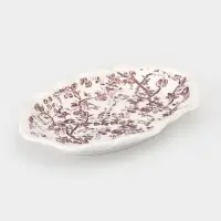Блюдо сервировочное Auster, 24&times;16.5&times;2.5 см, керамика, белое