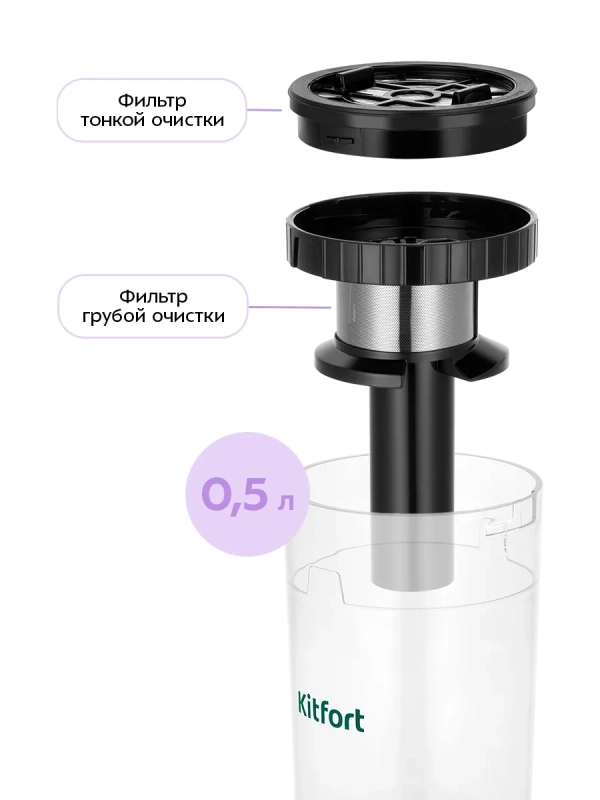 Беспроводной вертикальный пылесос КТ-5315 - 500 Вт Беспроводной вертикальный пылесос КТ-5315 - 500 Вт