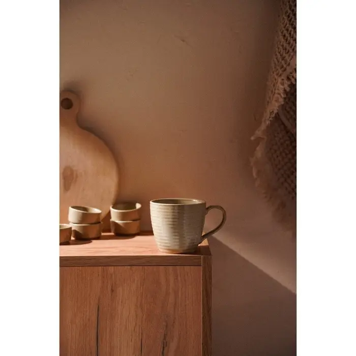 Кружка SL Home &laquo;Песчаный бриз&raquo;, 320 мл, фарфор, бежевая