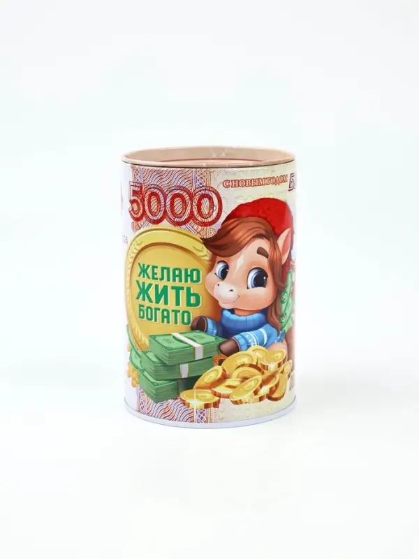 Копилка «Желаю жить богато», 8×12 см Копилка «Желаю жить богато», 8×12 см