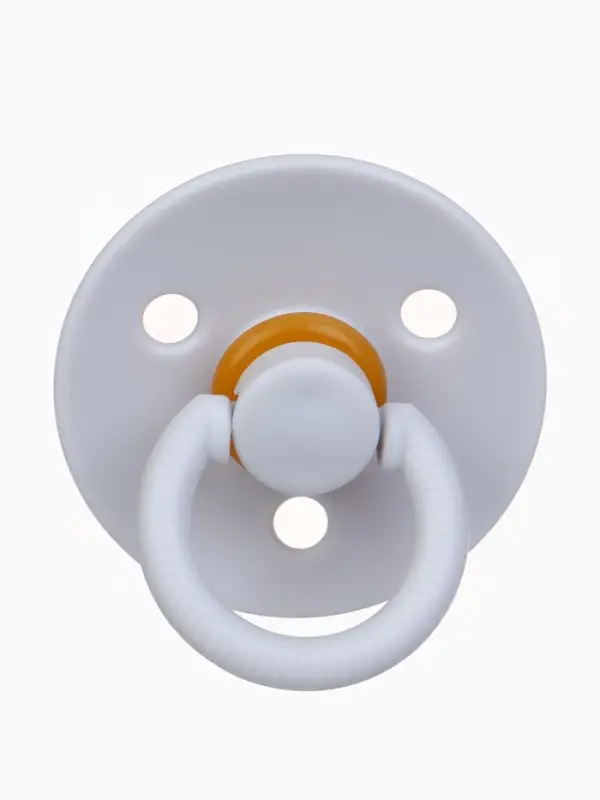 Соска - пустышка классическая, латекс, цв.серый, в контейнере, от 0 мес., M&B Соска - пустышка классическая, латекс, цв.серый, в контейнере, от 0 мес., M&B