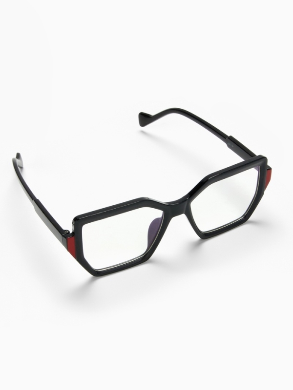 Очки имиджевые женские, для компьютера, ширина 14.3 см, дужка 14.5 см, линза 6.4 х 5.1 см