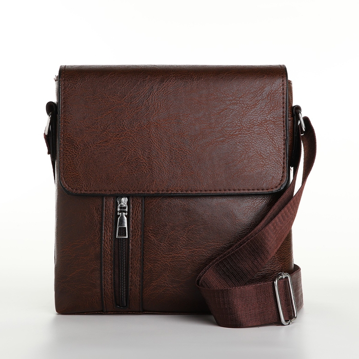 Сумка мужская, цвет коричневый Сумка мужская, цвет коричневый