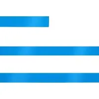 Лента сатиновая Satin 10 S, голубая, 50 см Лента сатиновая Satin 10 S, голубая, 50 см