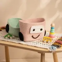 Корзина для игрушек SL Home &laquo;Грузовик&raquo;, плетёная, ручной работы, 42&times;23&times;17 см