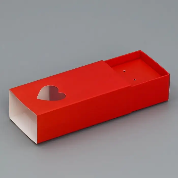 Коробка под бижутерию, упаковка, «Красная», 10 х 5 х 3 см Коробка под бижутерию, упаковка, «Красная», 10 х 5 х 3 см