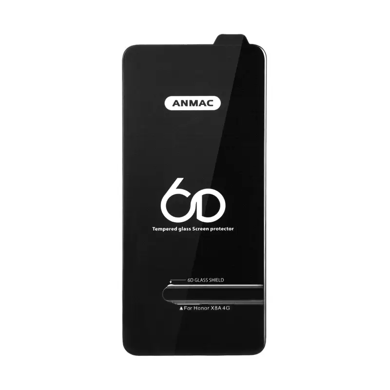 Защитное стекло для Huawei Honor X8A Anmac 6D Black без упаковки Арт.1137440 (10 шт./уп.)