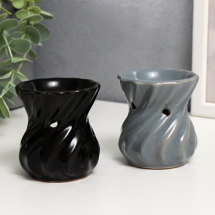 Аромалампа керамика Аромалампа керамика "Изумруд" МИКС 7,8х7х7 см