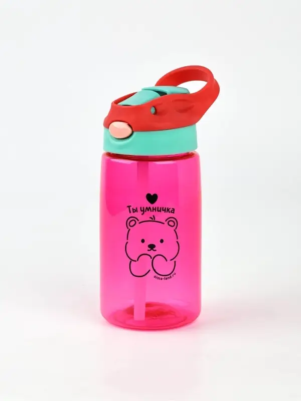 Бутылка для воды пластиковая «Ты умничка», 550 мл