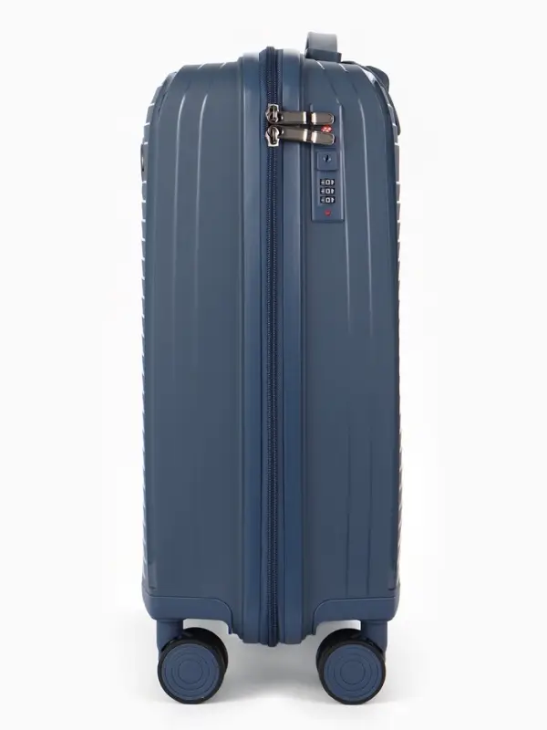 Чемодан на колёсах, 20", кодовый замок, 36&times;20&times;54 см, синий
