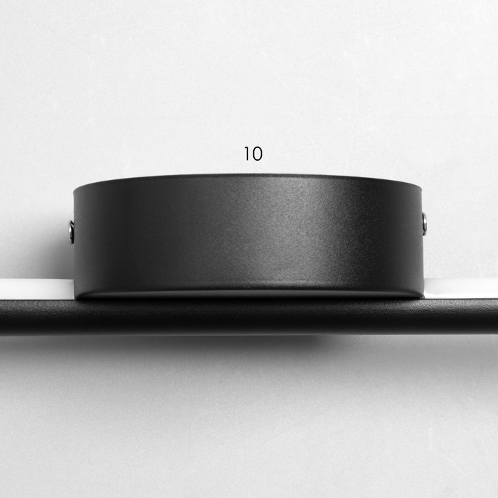 Бра "Аланди" LED 15Вт 3000К чёрный 80х10 см