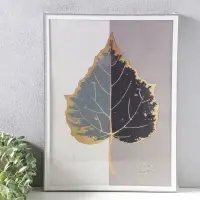 Фоторамка пластик 30х40 см "Современная классика" серый и белый 42,6х32,6х1,5 см