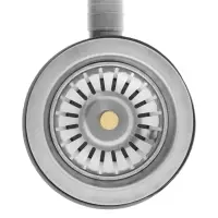 Мойка кухонная ZEIN, накладная, левая, 0.4 мм, 60*60*16 см, 3 1/2&rsquo;&rsquo;, с сифоном