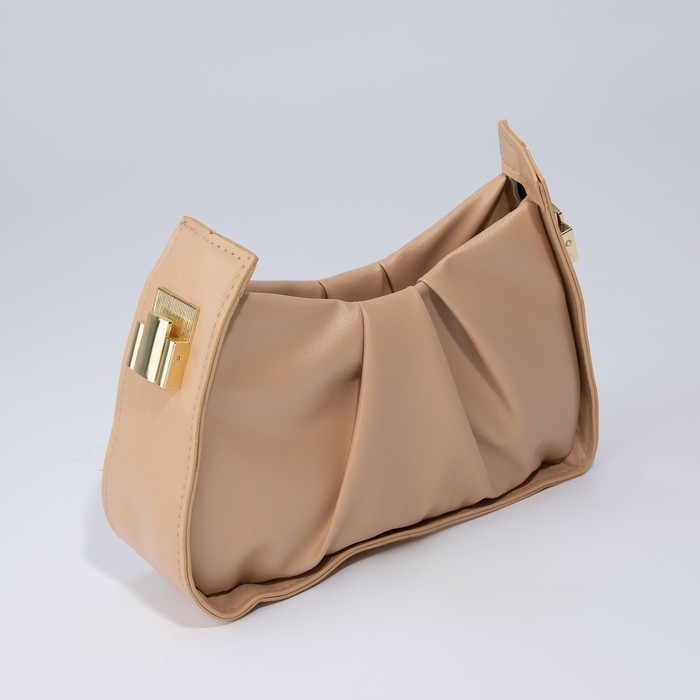 Сумка на молнии, цвет бежевый Сумка на молнии, цвет бежевый