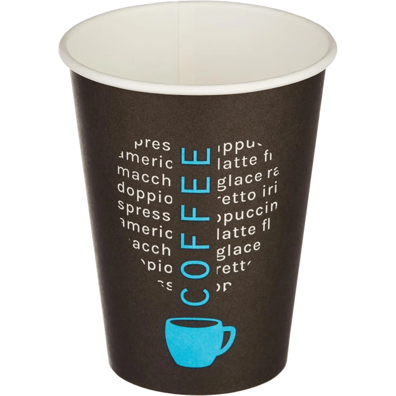 Стакан одноразовый бум односл. 300мл d-90мм SP12 love coffee (MIX) 50шт/уп