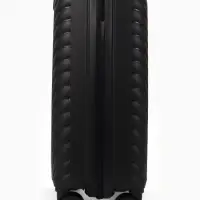 Чемодан на съёмных колёсах, 18", кодовый замок, 33&times;16&times;49 см, чёрный