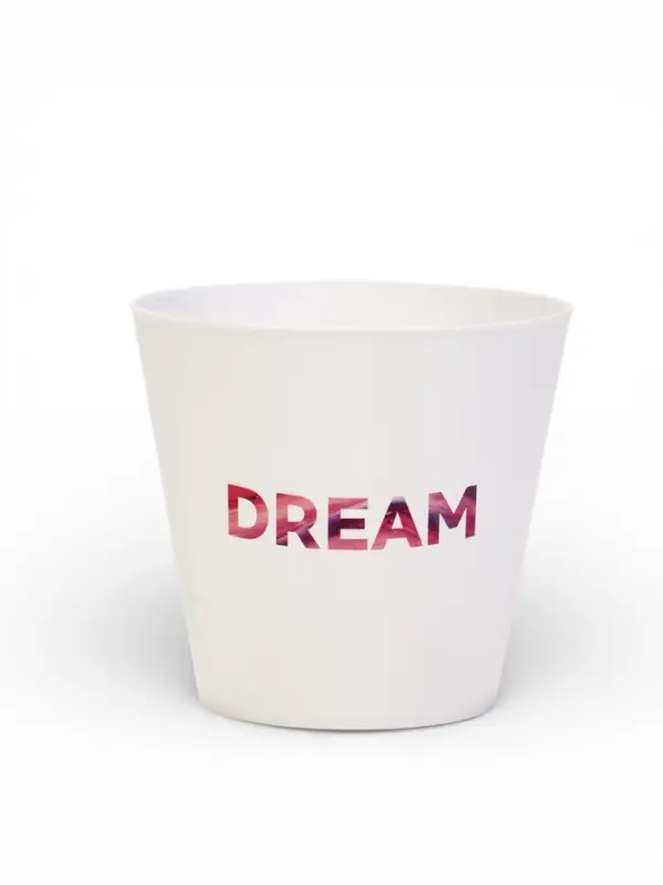Набор кашпо 3 в 1 Dream, enjoy, love, тиснение, 0.8 л, 11&times;12 см