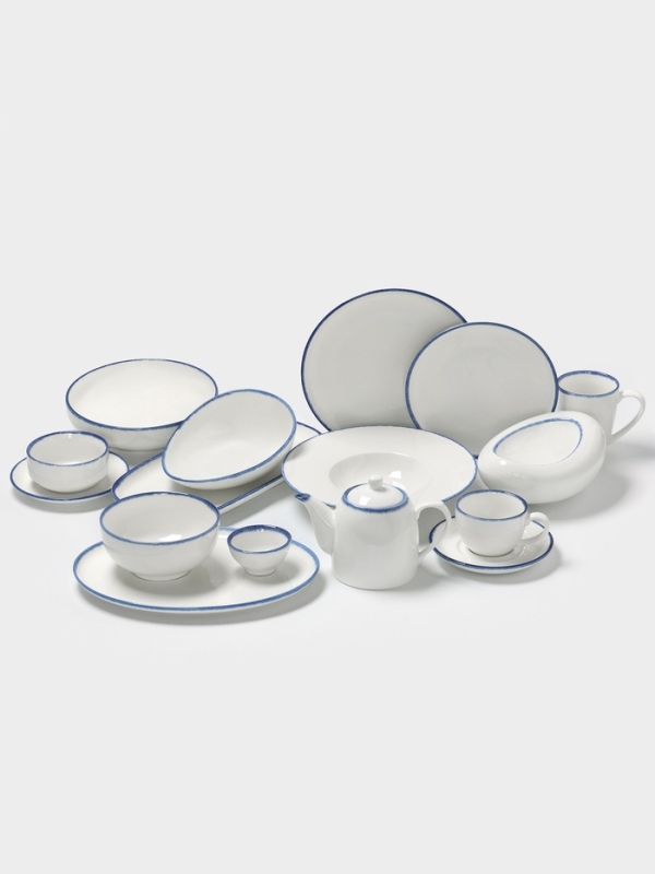 Тарелка пирожковая Тарелка пирожковая "Blue Lagoon" Magistro 16см 16,6х1,7, цвет белый, синий