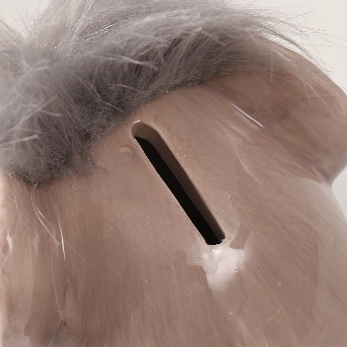 Копилка керамика Копилка керамика "Лохматый мамонтёнок" 11,5х14,9х12,1 см