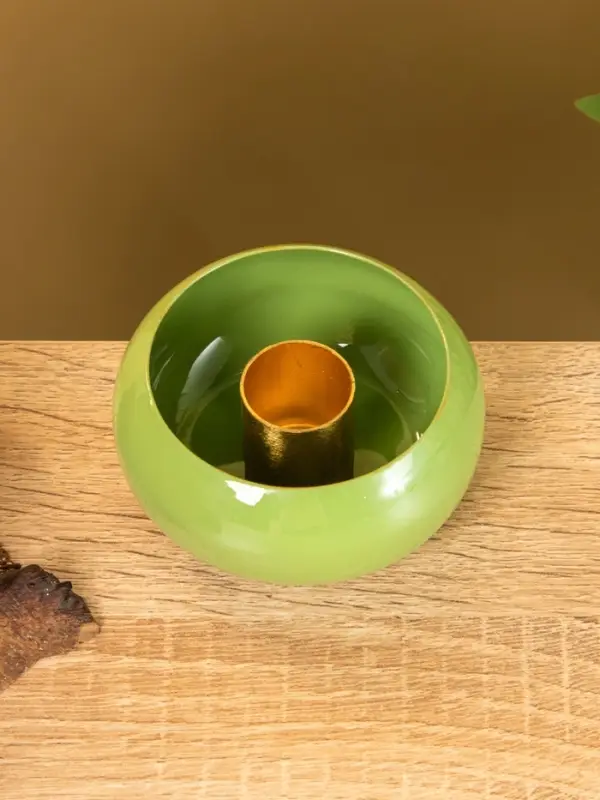 Подсвечник на 1 свечу на магнитах "Кипарис" 7,5х7,5х3,5 см