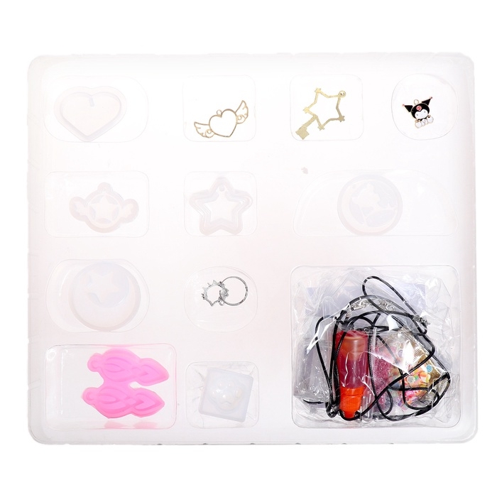 Набор для опытов «Адвент-календарь», на 12 дней, эпоксидная смола