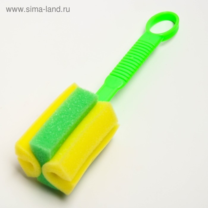 Ёршик-губка для бутылочек и детской посуды, цвета МИКС Ёршик-губка для бутылочек и детской посуды, цвета МИКС