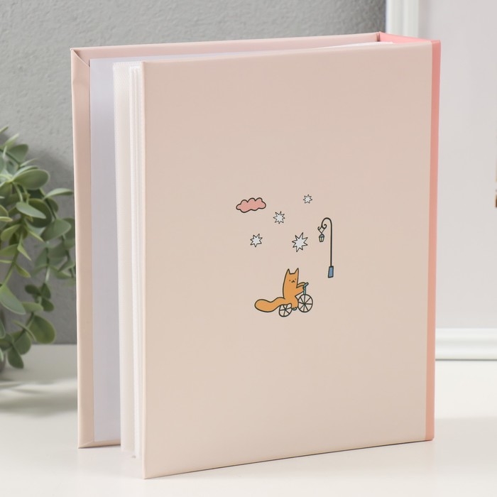 Фотоальбом на 200 фото 10х15 см, пластик. листы Фотоальбом на 200 фото 10х15 см, пластик. листы "SPb city art: pink"