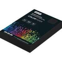 Бумага цветная Attache (черный интенсив), 80г, А4, 500 л