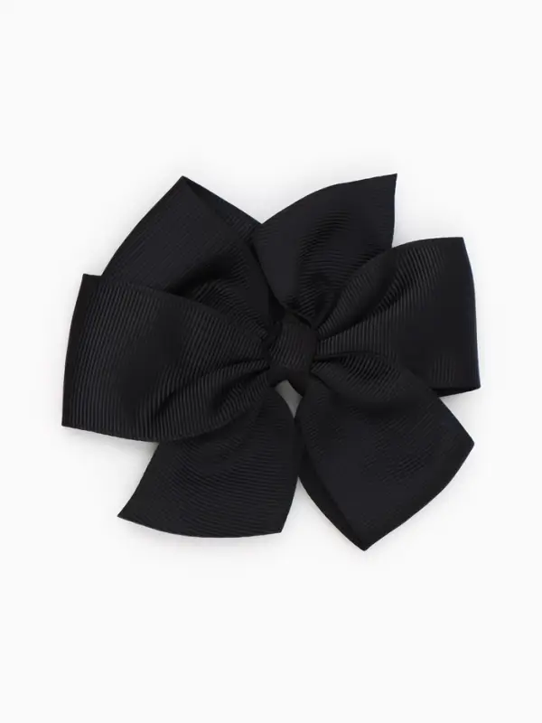 Бант для волос на заколке чёрный, Принцессы Дисней