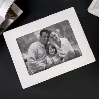 Шкатулка для украшений с фоторамкой 13&times;18 см &laquo;Стиль&raquo;, дерево, с ящиком, белая, 18.5&times;9&times;22.9 см