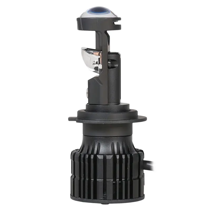 Лампа светодиод. H7 LED LENS, 50Вт, 6800Лм (3400Лм x 2), 6500К, 12/24В, кмпл. 2 шт.
