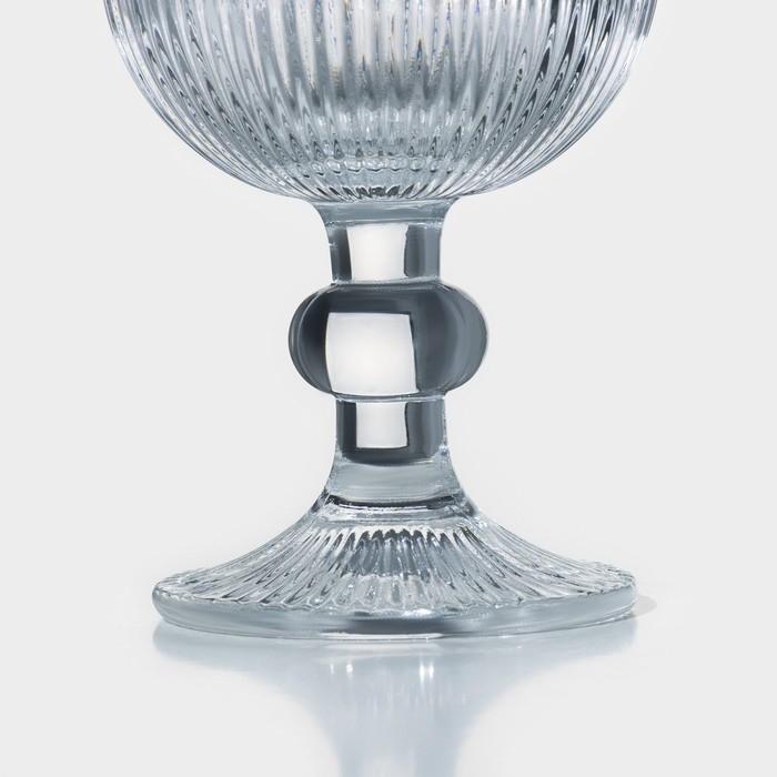 Бокал из стекла для вина Magistro «Грани», 250 мл, 8×14,5 см, цвет прозрачный Бокал из стекла для вина Magistro «Грани», 250 мл, 8×14,5 см, цвет прозрачный