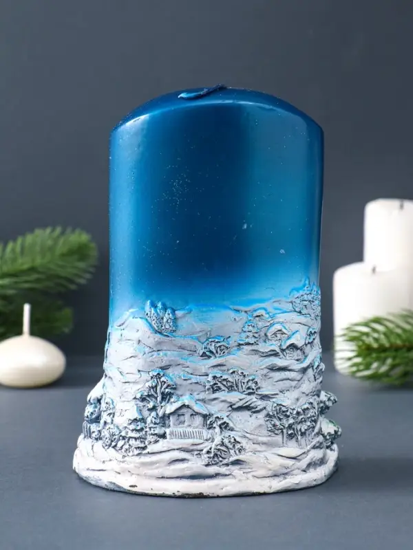 Свеча фигурная "Рождественская звезда" 7,5х11х16 см