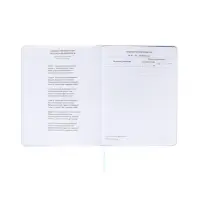 Дневник школьный 1-11 класс, deVENTE. deVENT.Flower, ляссе, голубой