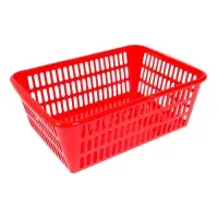 Корзина для хранения Полимербыт, пластик, 36&times;25&times;12.5 см, МИКС