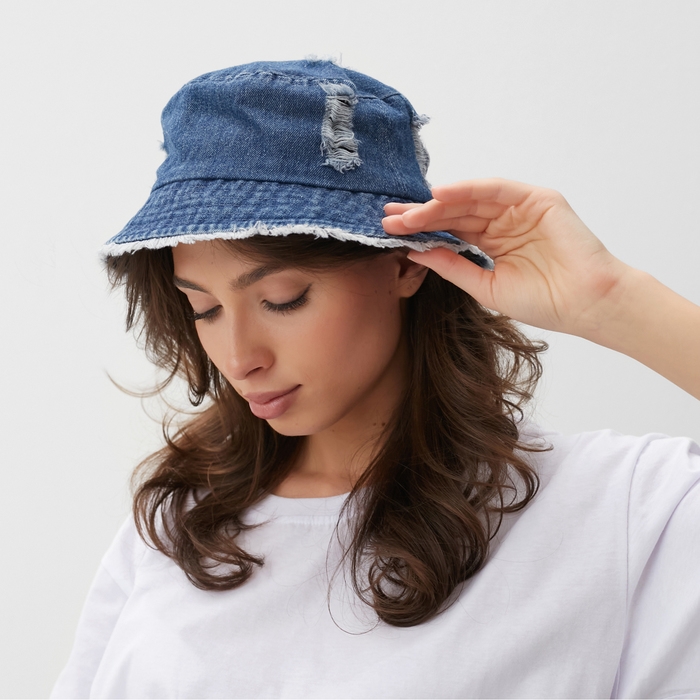 Панама MINAKU, цв. синий, р-р 56-58