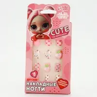 Детские накладные ногти &laquo;Ты-милашка!&raquo;, 12 шт.