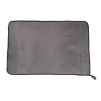 Тряпка для мытья автомобиля, CARTAGE, микрофибра, 400 г/м&sup2;, 40&times;60 cм, желто-серая