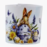 Форма ободок для кулича «Зайчик», на Пасху, 32.2×9 см