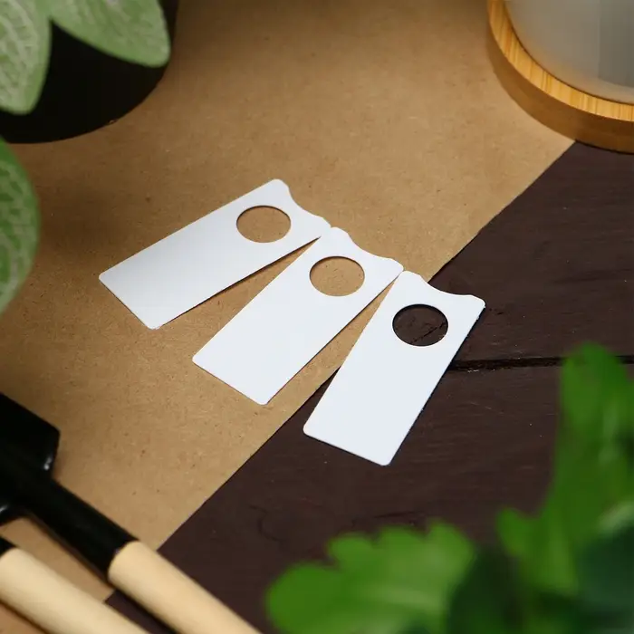 Бирки садовые, для маркировки растений, 5×2 см, набор 20 шт., пластик, МИКС, Greengo