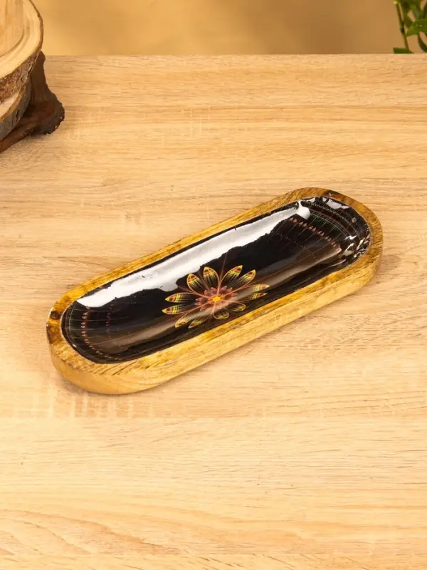 Подставка под благовония Подставка под благовония "Хинди" 28х10х3 см, манговое дерево